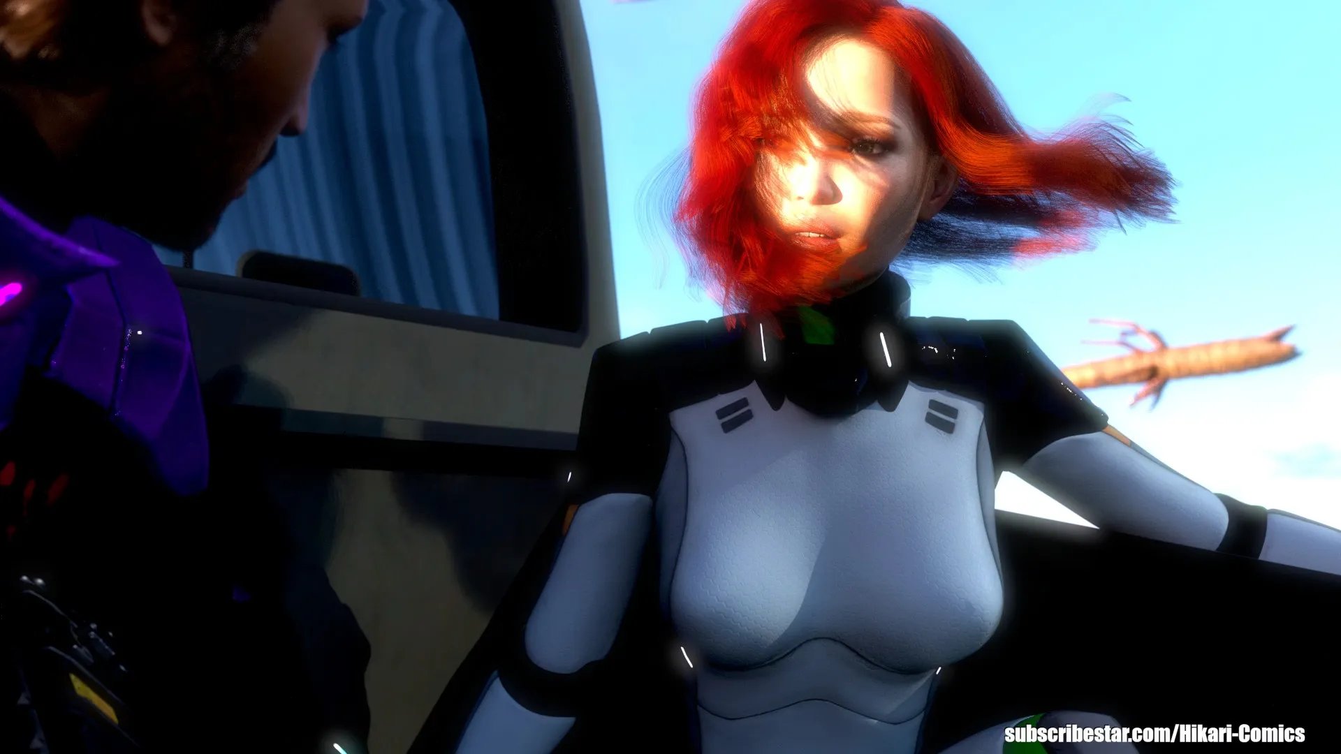 Hikari: First Interlude gameplay screenshot 12 (Ren'Py adult game) by Hikari Comics – free download