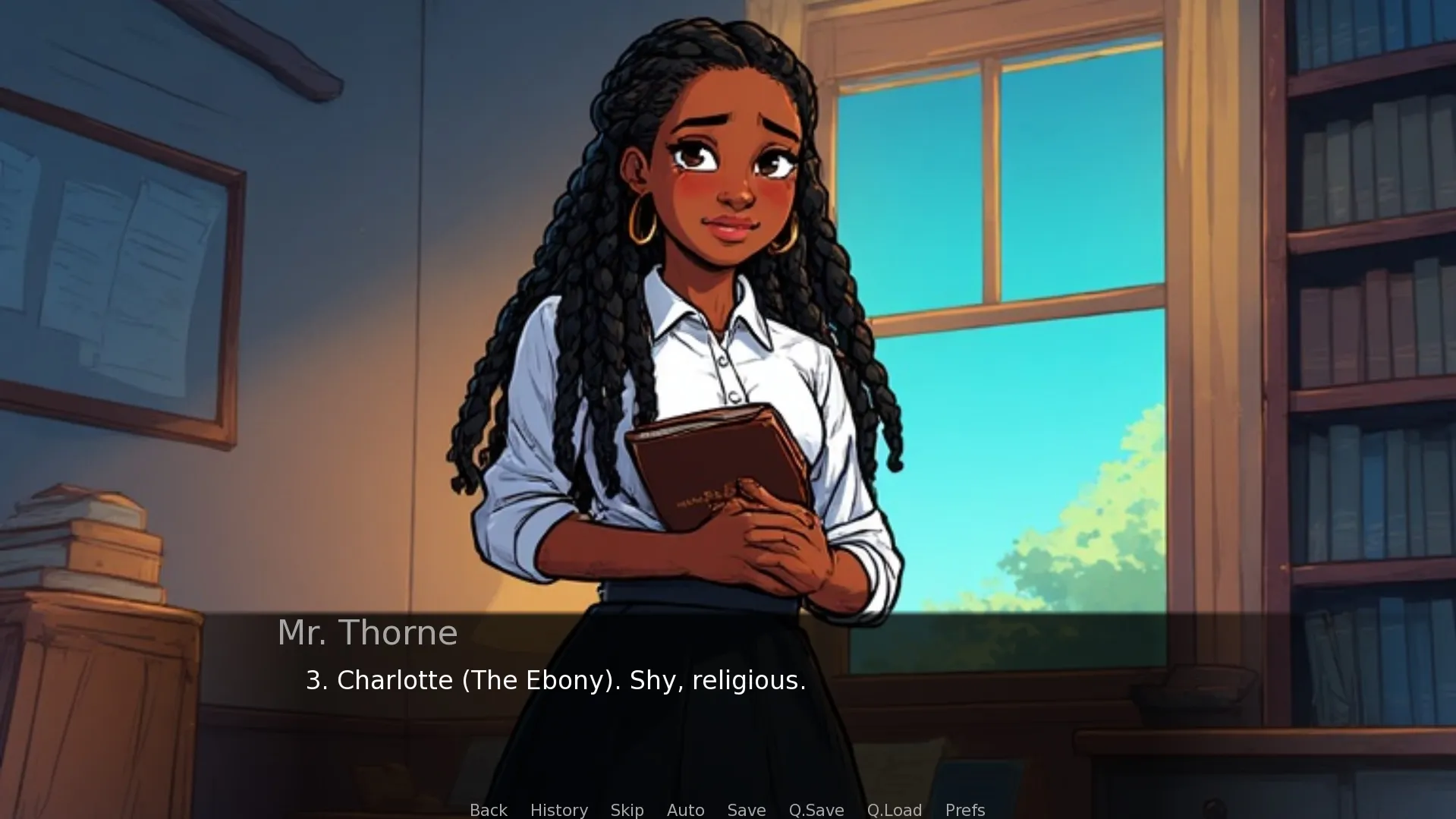 Mr. Thorne’s Office gameplay screenshot 8 (Ren'Py adult game) by kzfol – free download
