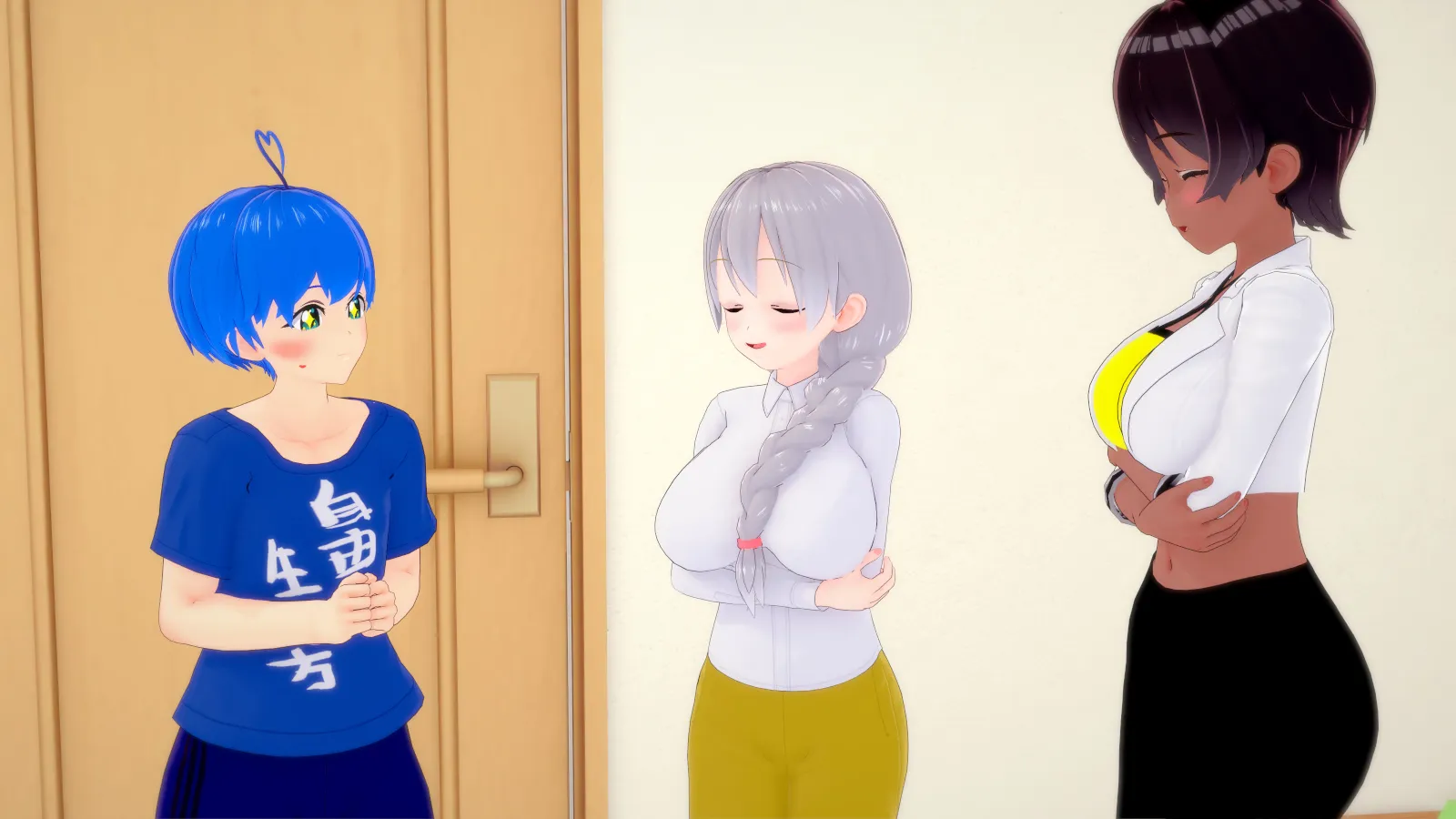 The Fallen of Angel gameplay screenshot 1 (Ren'Py adult game) by MeguminPixel7w7 – free download
