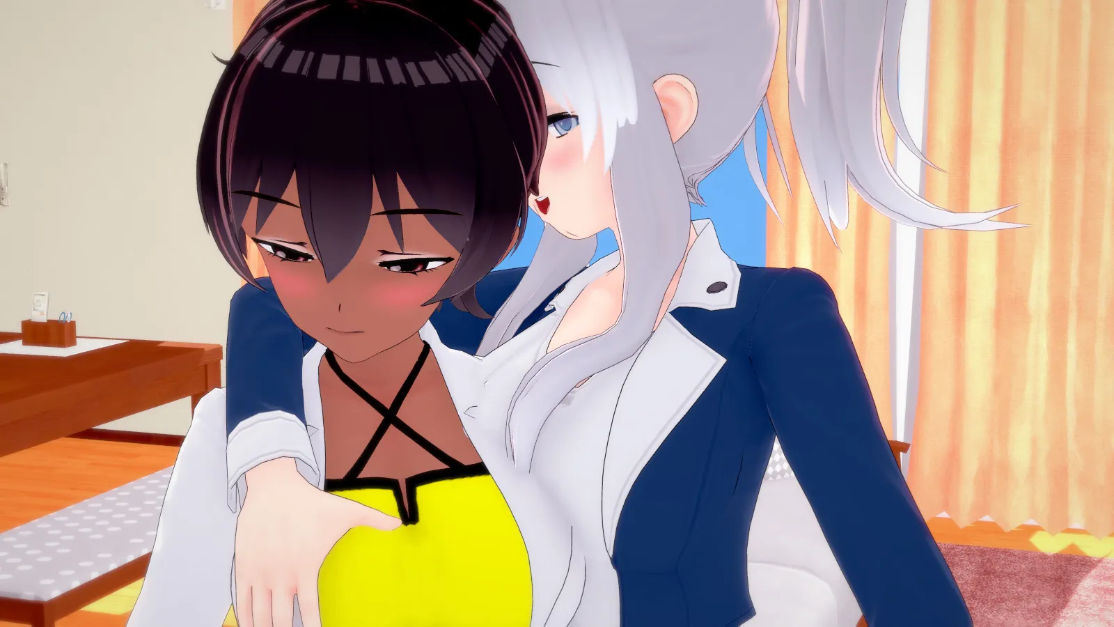 The Fallen of Angel gameplay screenshot 3 (Ren'Py adult game) by MeguminPixel7w7 – free download
