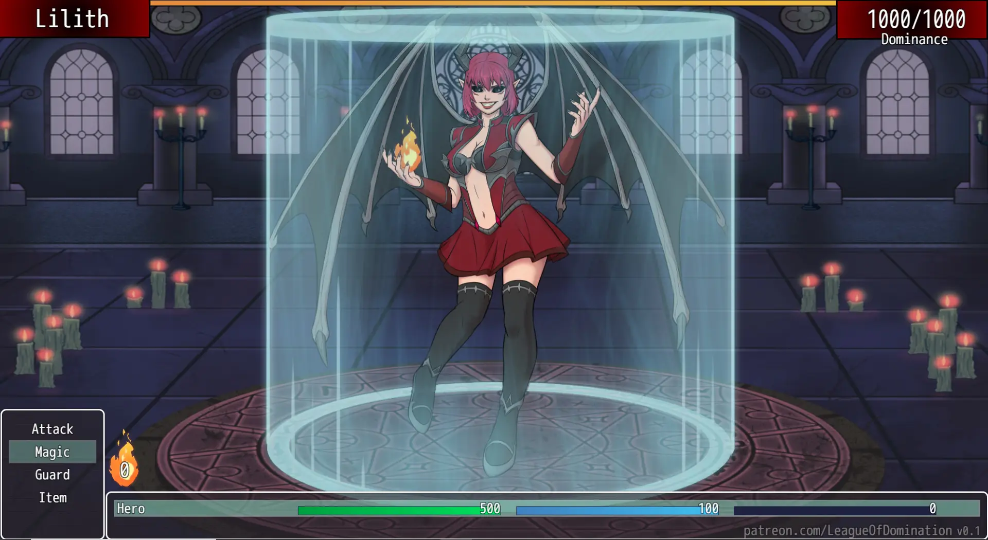 Lilith Awakens gameplay screenshot 11 (RPGM adult game) by ElatedOwl – free download