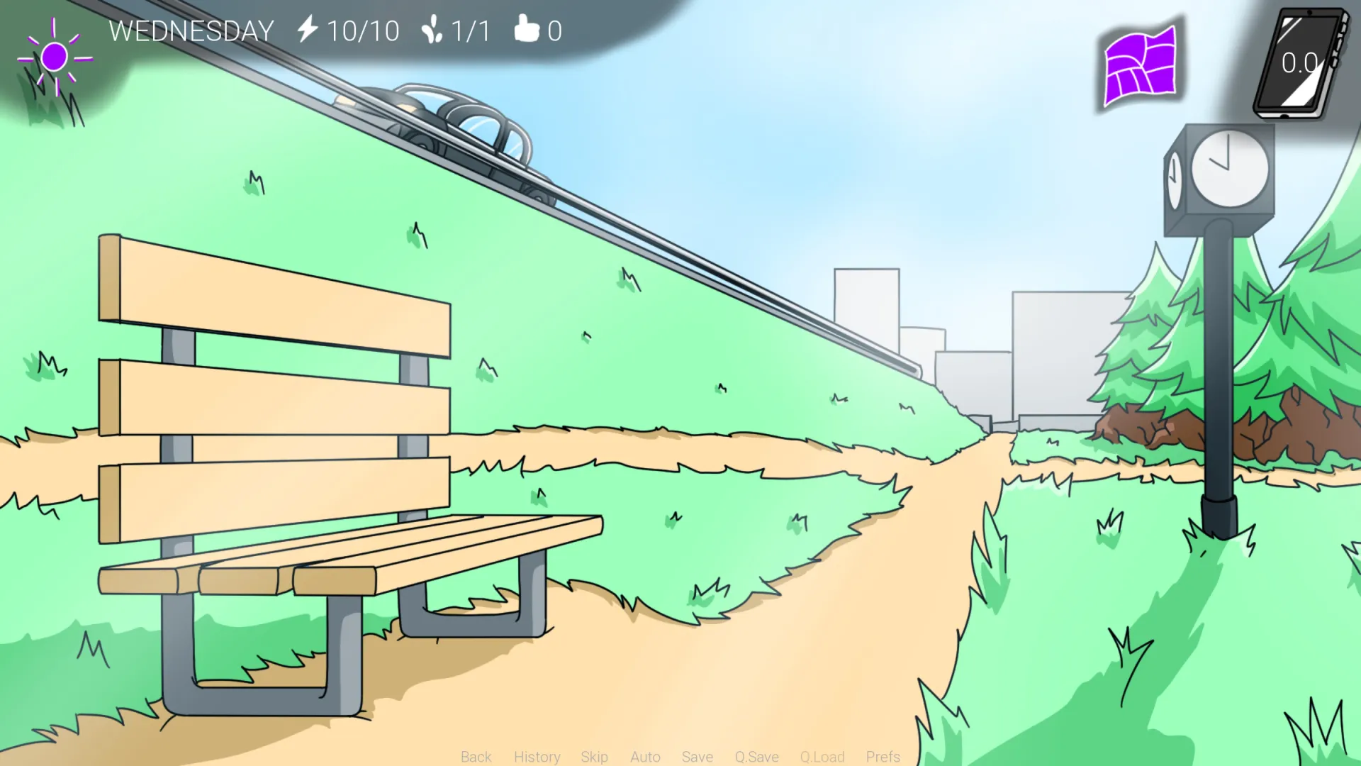 Loving Touch gameplay screenshot 4 (Ren'Py adult game) by Huli – free download