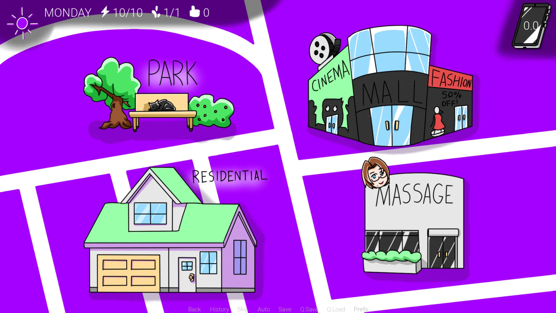 Loving Touch gameplay screenshot 5 (Ren'Py adult game) by Huli – free download
