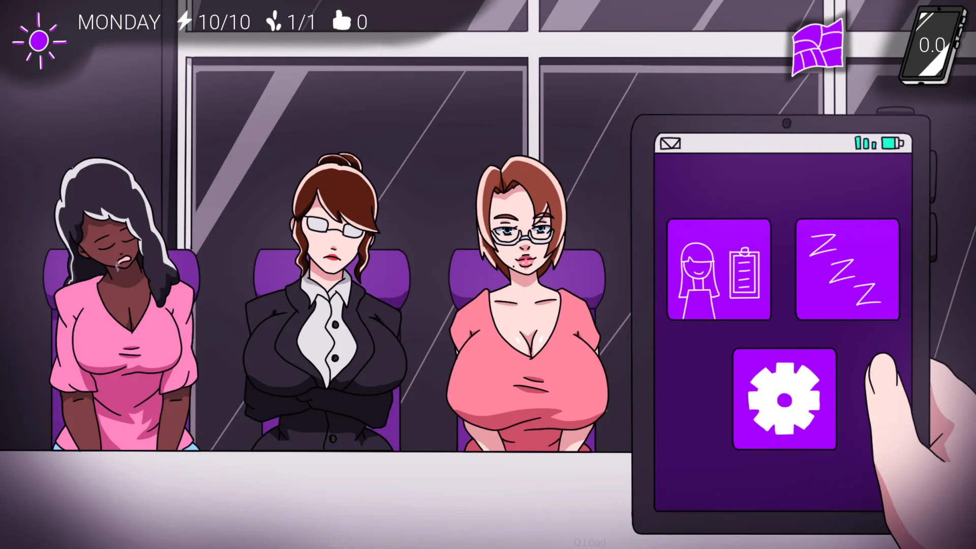 Loving Touch gameplay screenshot 9 (Ren'Py adult game) by Huli – free download
