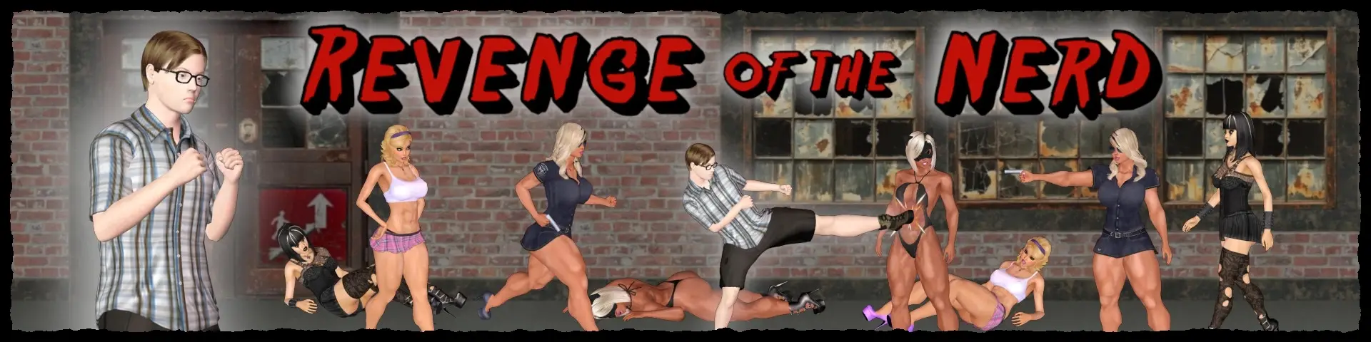 Revenge of the Nerd cover R016.1 – Others adult game by ValKaree free download