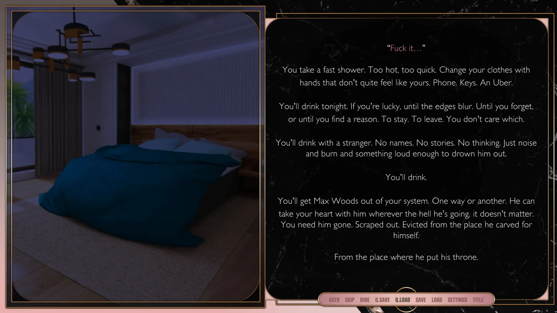 Paper Masks gameplay screenshot 4 (Ren'Py adult game) by LarkyLabs – free download