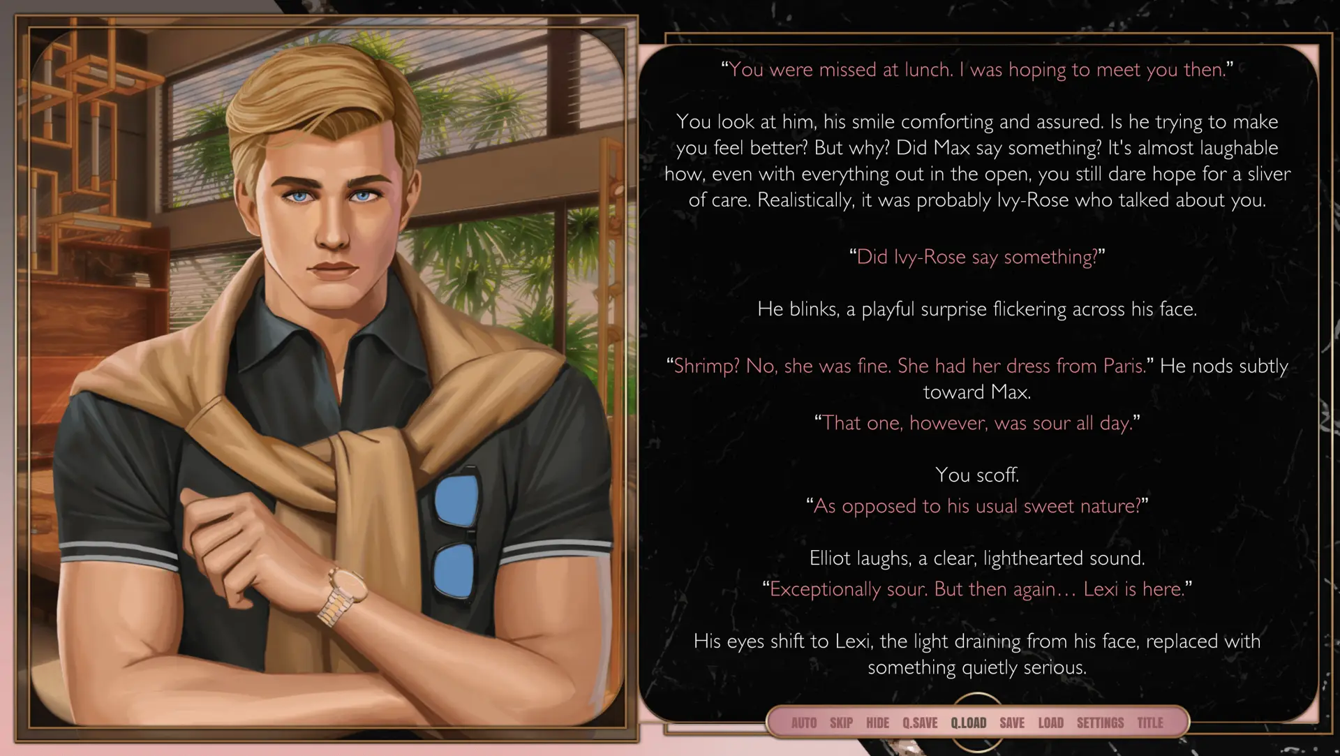 Paper Masks gameplay screenshot 5 (Ren'Py adult game) by LarkyLabs – free download