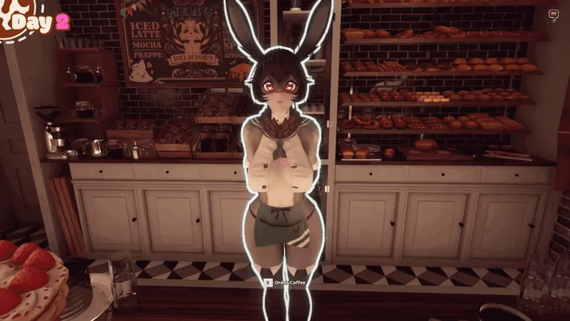 Can I Get an Iced Coffee with Breastmilk!? gameplay screenshot 6 (Unreal Engine adult game) by BIG BANG – free download