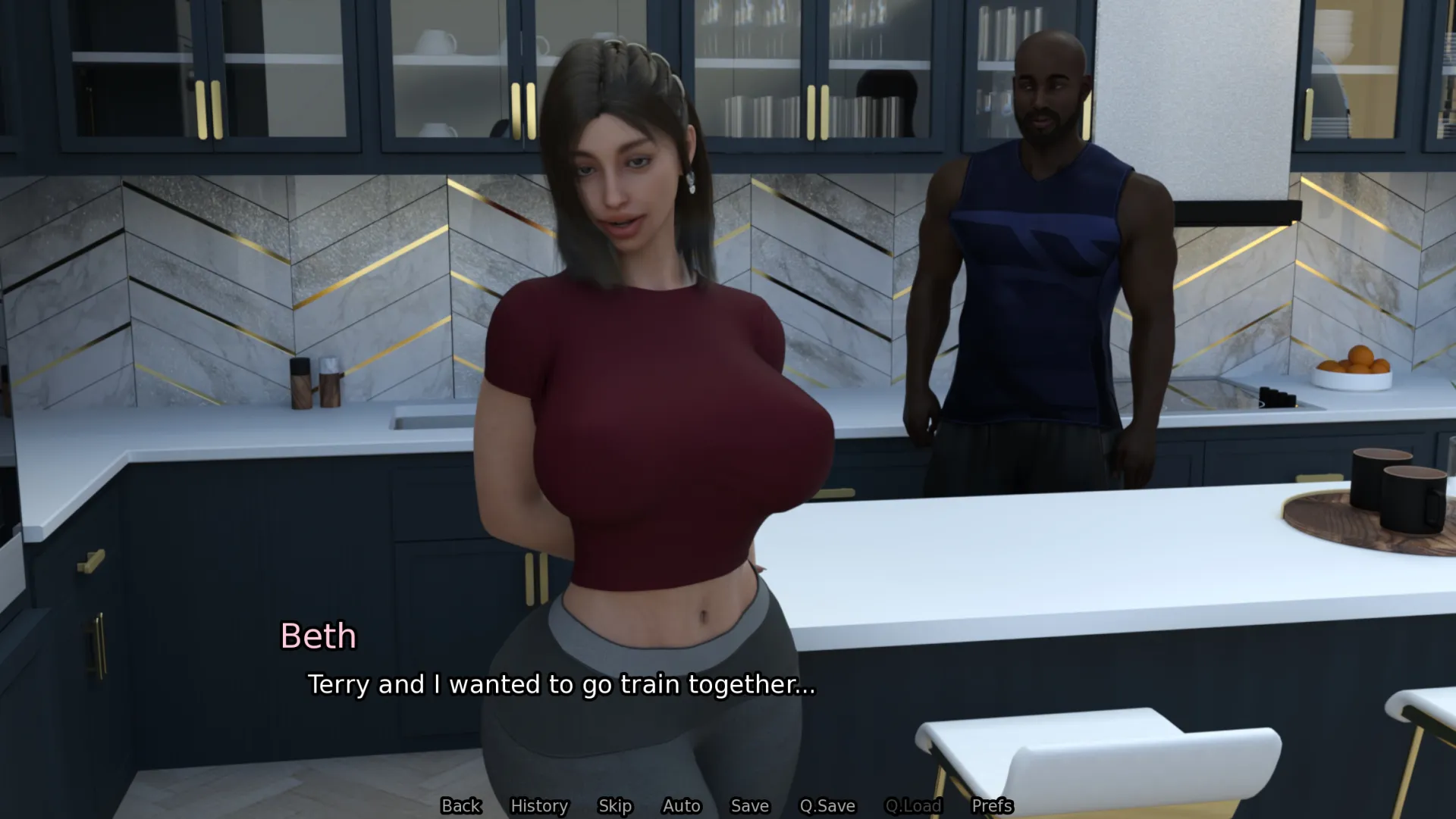 Shadows of Trust gameplay screenshot 11 (Ren'Py adult game) by Sieglinnde – free download