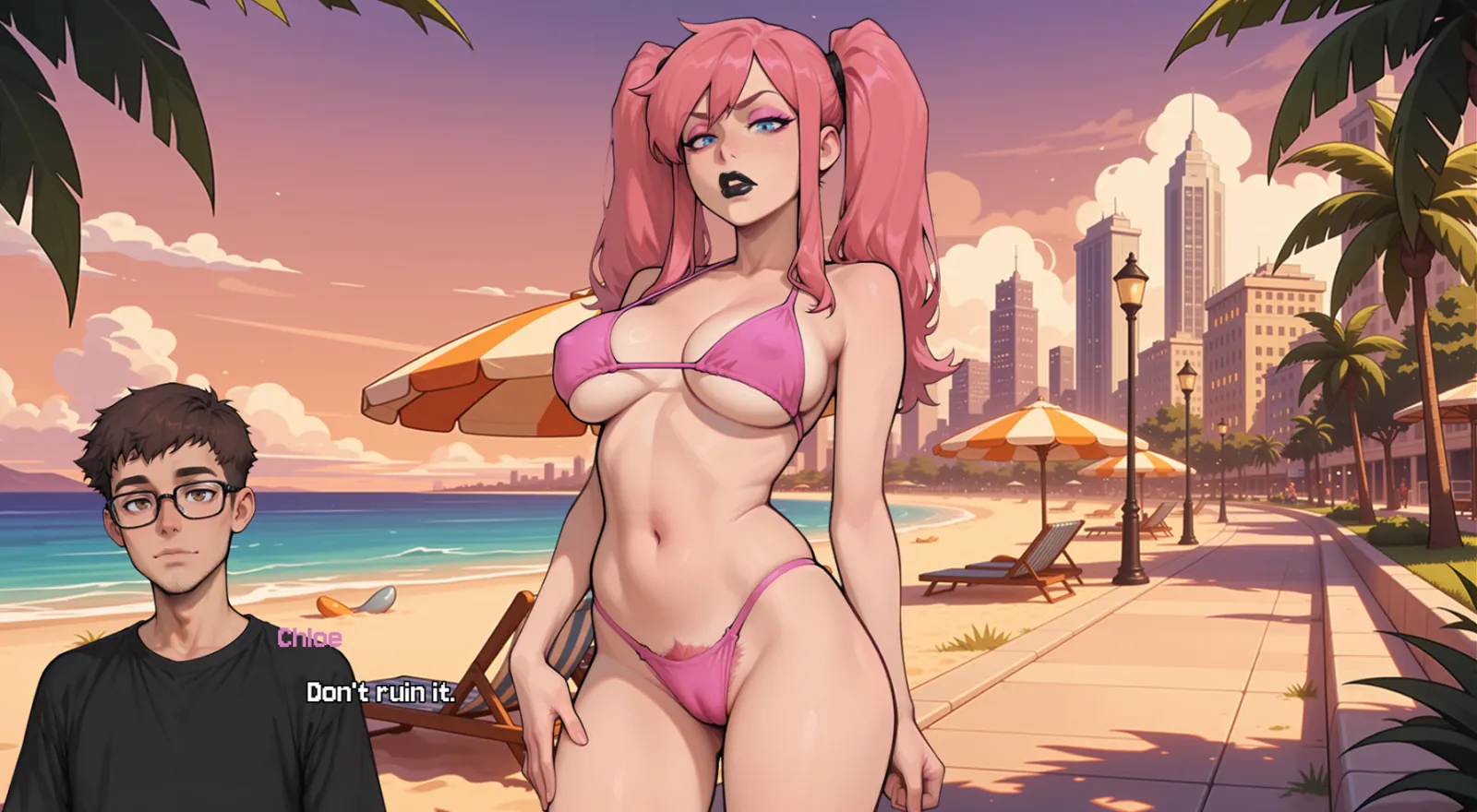 Nothing Weird Happens Here gameplay screenshot 8 (Ren'Py adult game) by Owl34Games – free download