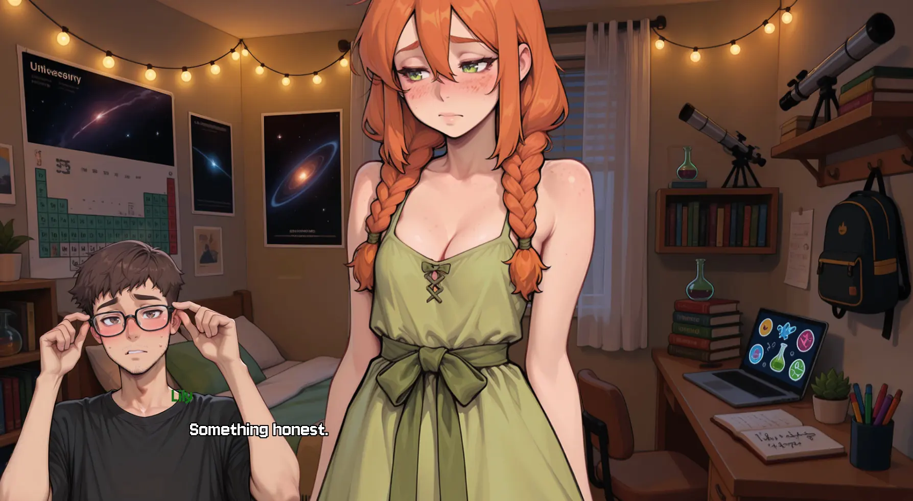 Nothing Weird Happens Here gameplay screenshot 9 (Ren'Py adult game) by Owl34Games – free download