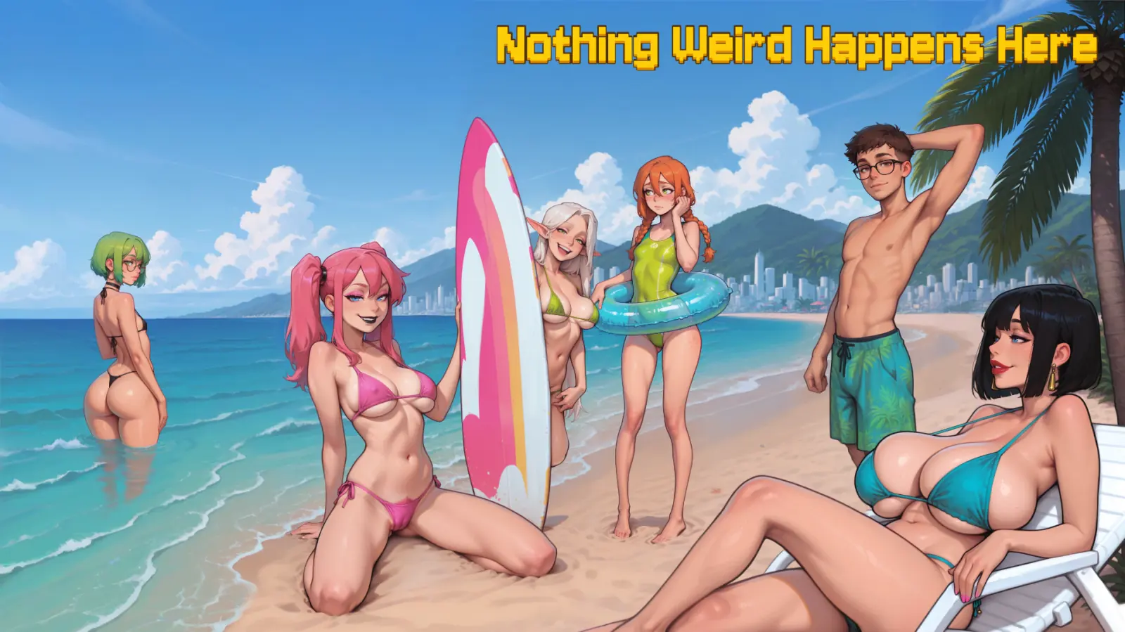 Nothing Weird Happens Here cover 0.55 – Ren'Py adult game by Owl34Games free download