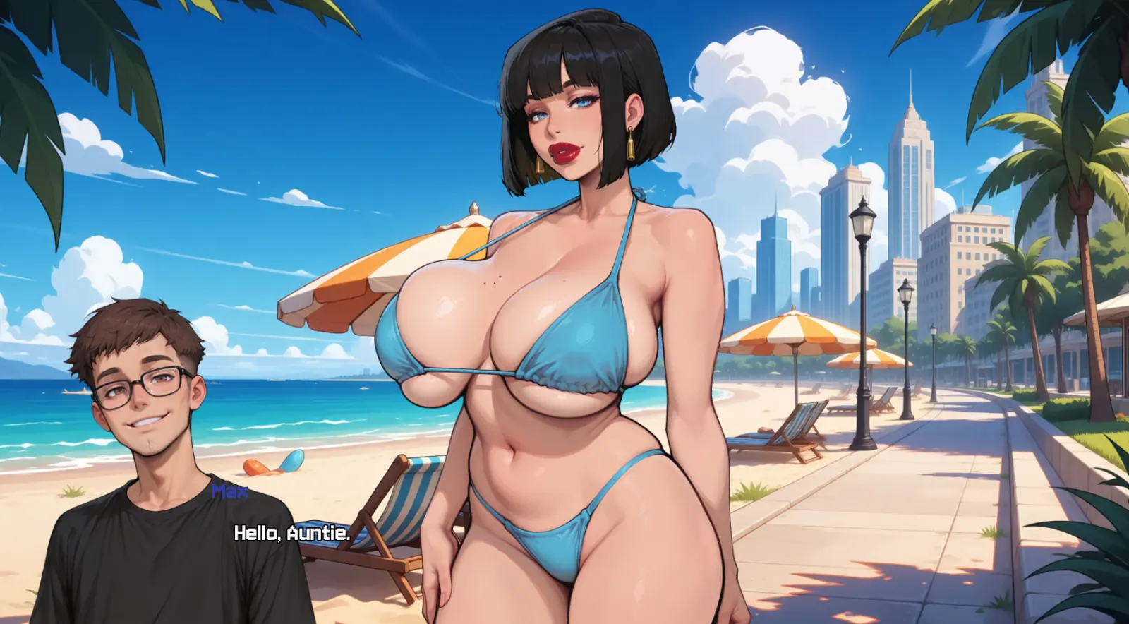 Nothing Weird Happens Here gameplay screenshot 13 (Ren'Py adult game) by Owl34Games – free download