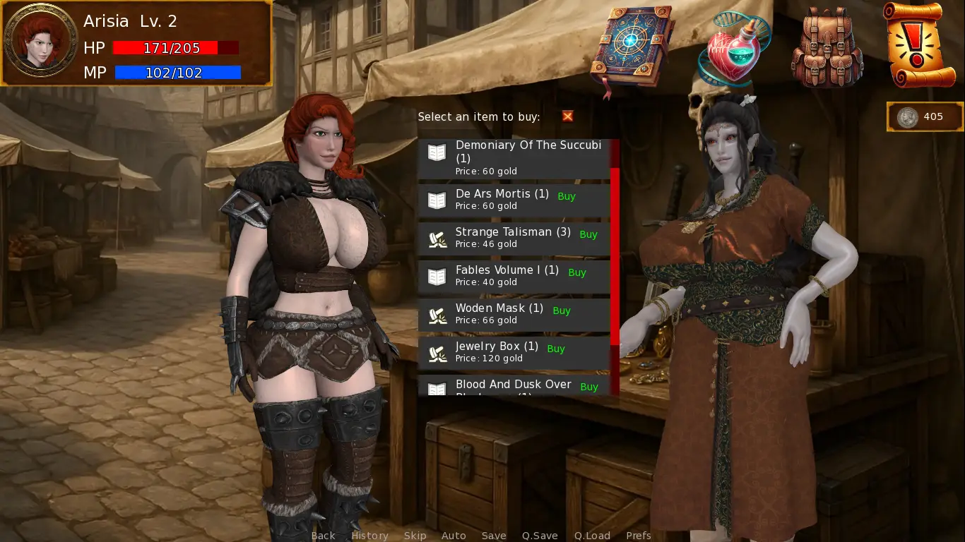 Bred for War gameplay screenshot 9 (Ren'Py adult game) by Natara Games – free download