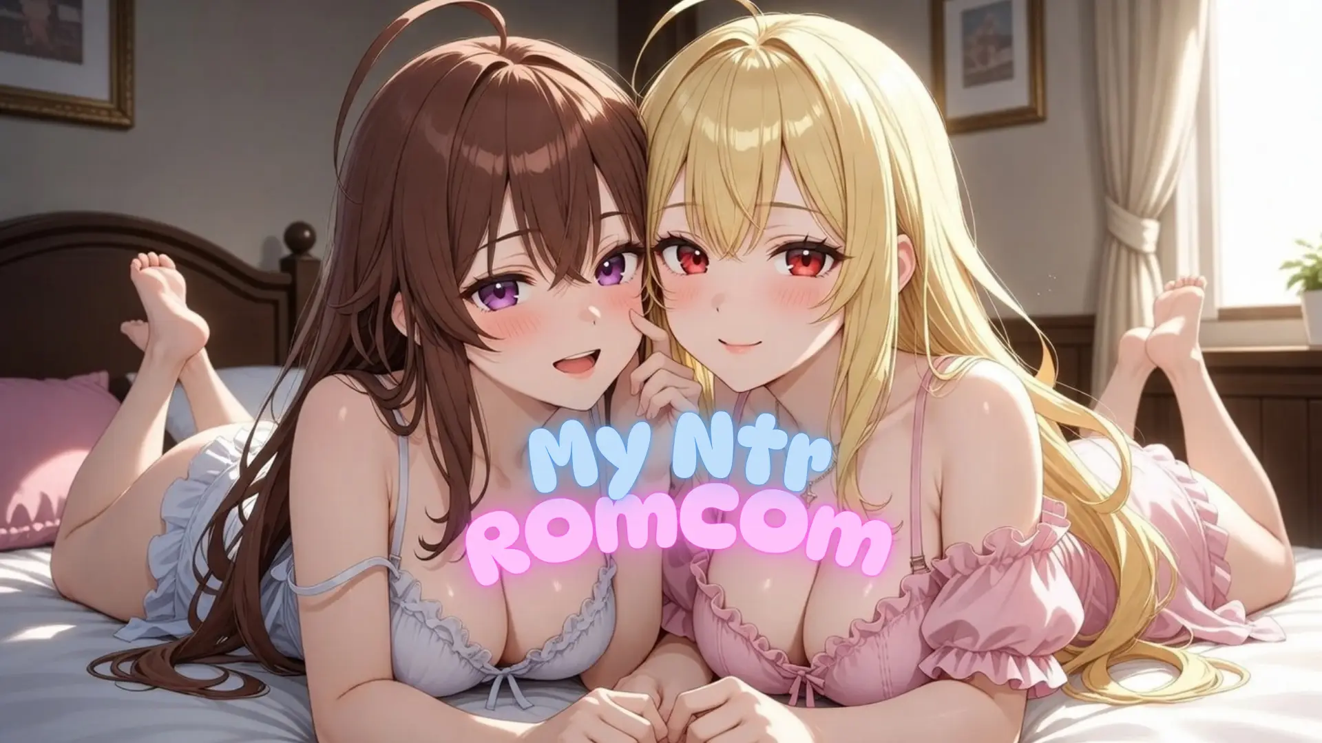 My NTR Romantic Comedy cover 0.1.7d – Unity adult game by Pengu Games free download