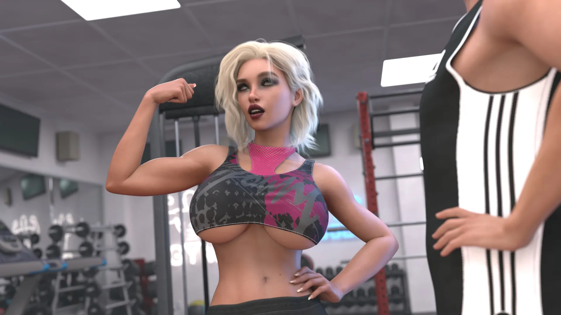 My Bimbo Dream: Kingpin gameplay screenshot 17 (Ren'Py adult game) by My Bimbo Dream – free download