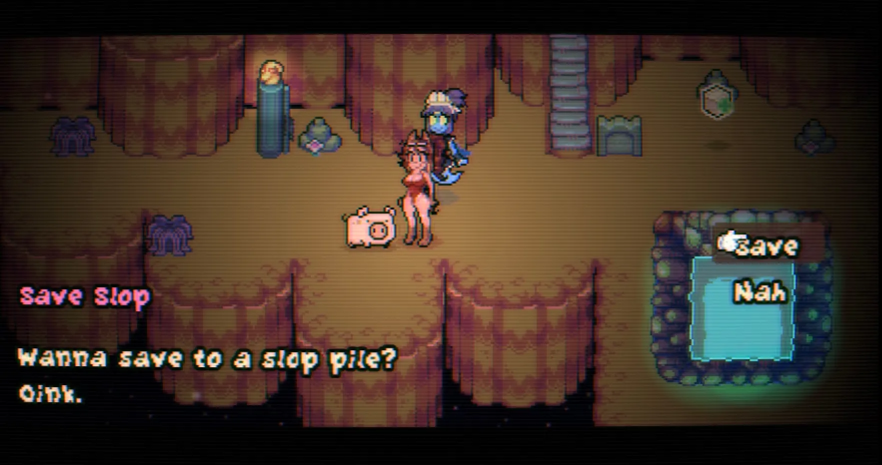 No Socks RPG gameplay screenshot 3 (Ren'Py adult game) by Spicyfuse – free download