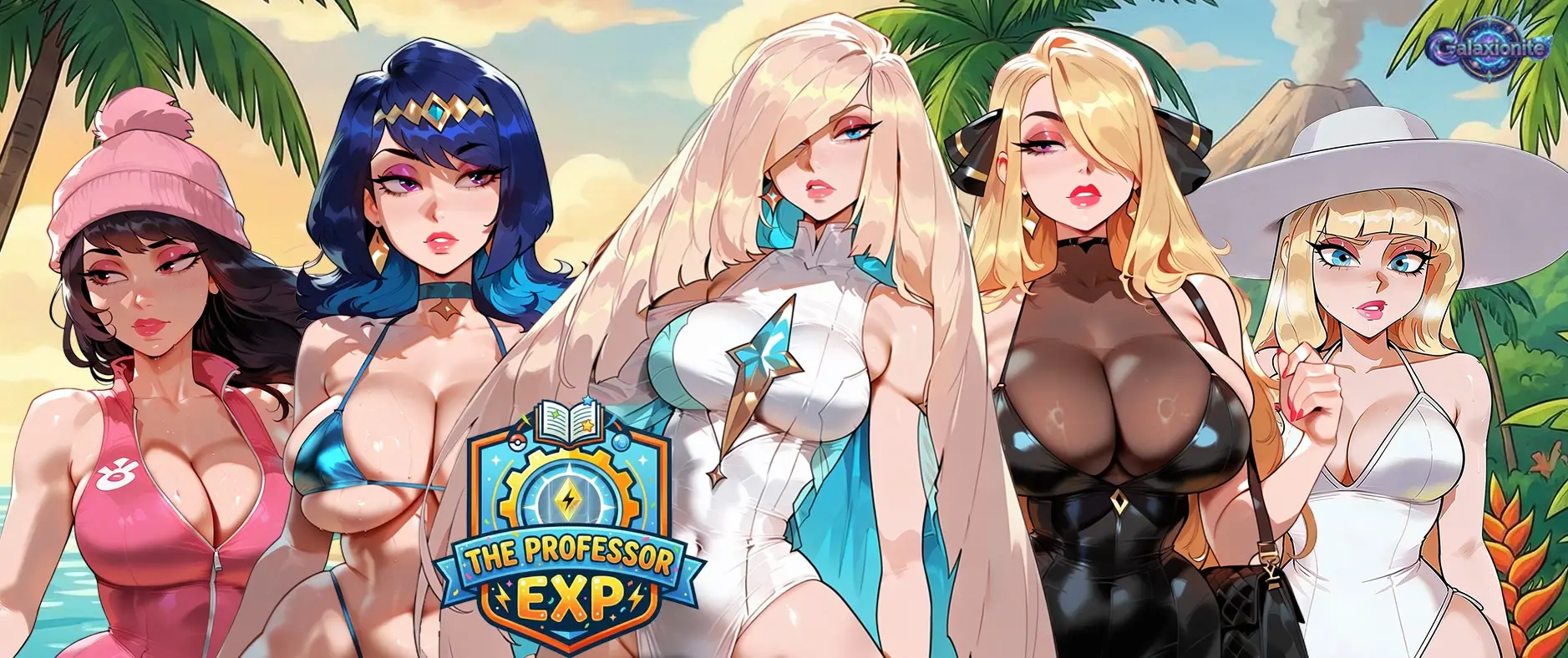 The Professor EXP cover 0.2.5 – Ren'Py adult game by Galaxionite free download