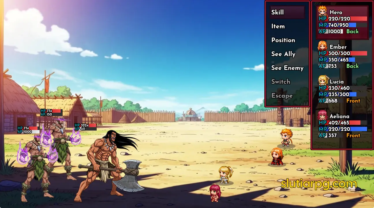 !!Slutia Dungeon Crawler RPG gameplay screenshot 19 (RPGM adult game) by PlayClaritas – free download