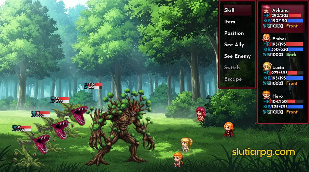 !!Slutia Dungeon Crawler RPG gameplay screenshot 21 (RPGM adult game) by PlayClaritas – free download
