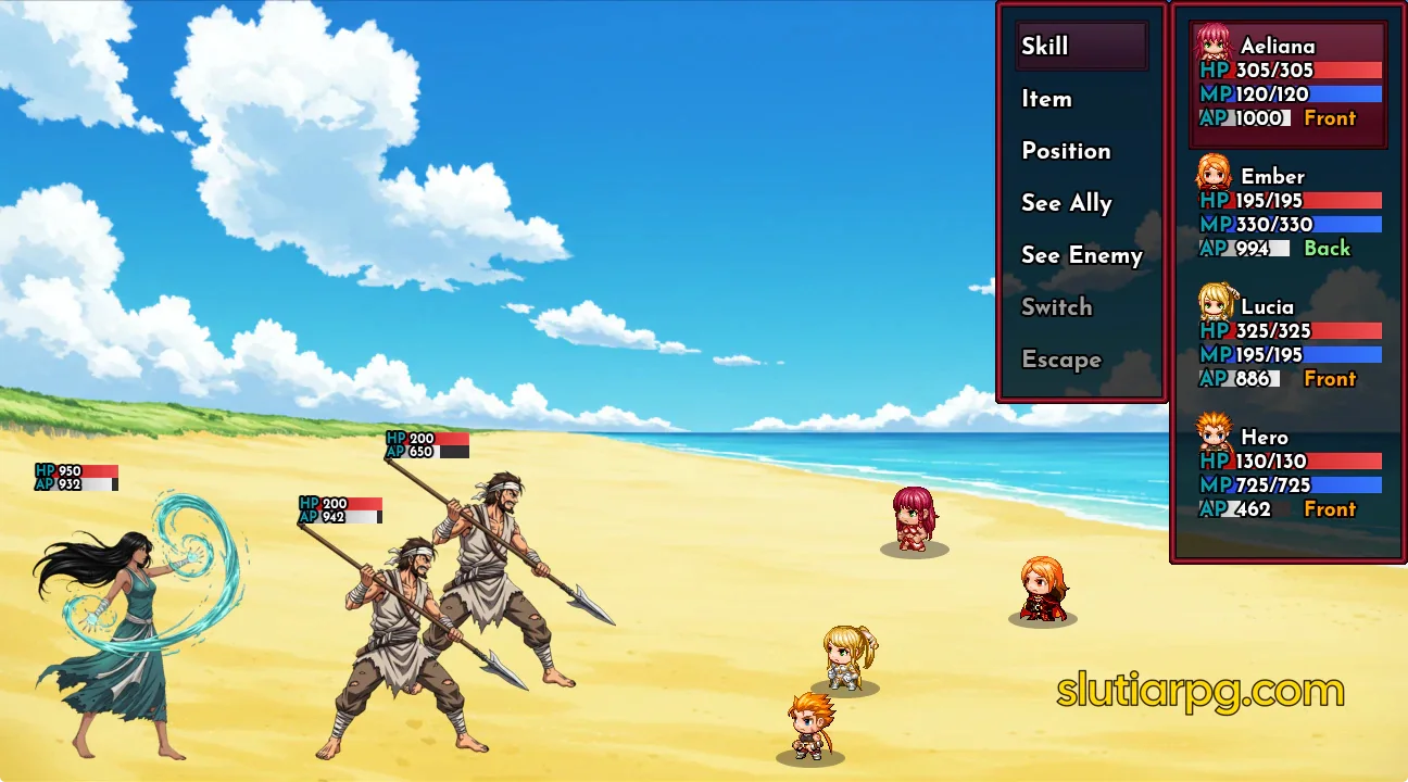 !!Slutia Dungeon Crawler RPG gameplay screenshot 22 (RPGM adult game) by PlayClaritas – free download