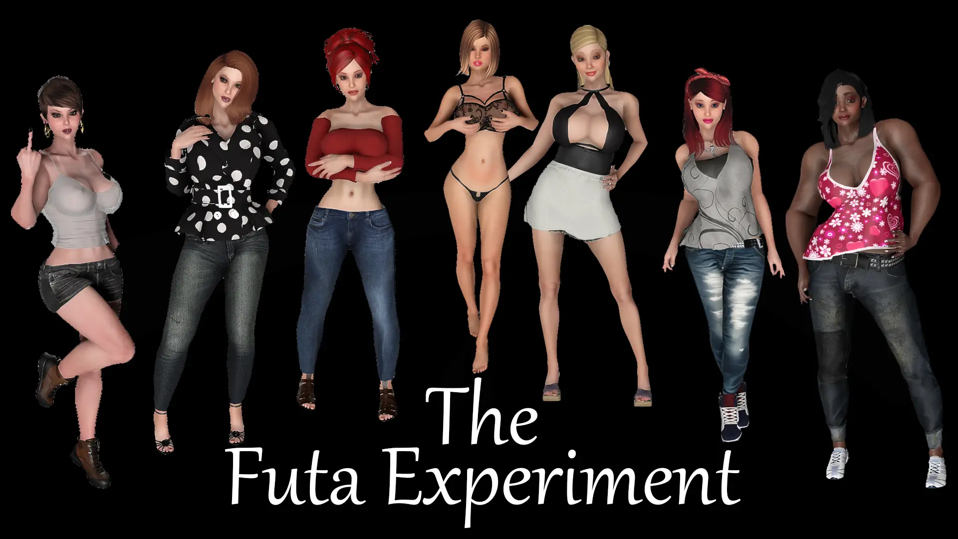 The Futa Experiment cover Act 2 Part 2 - 0.95a – Ren'Py adult game by Torian free download