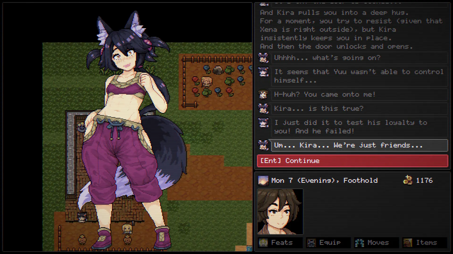 The Demon Lord’s Lover gameplay screenshot 1 (Ren'Py adult game) by ayumu98 – free download