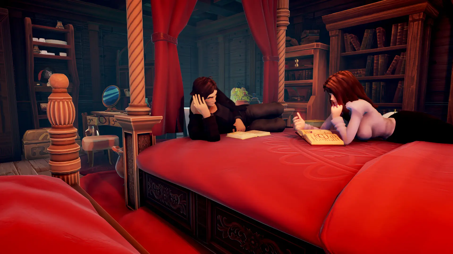 Wizard School Exchange Student gameplay screenshot 8 (Unity adult game) by Blue W – free download