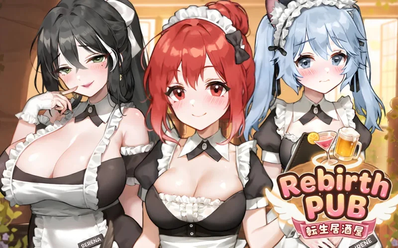 Rebirth Pub cover 1.1.0 – Ren'Py adult game by HimitsuCP free download