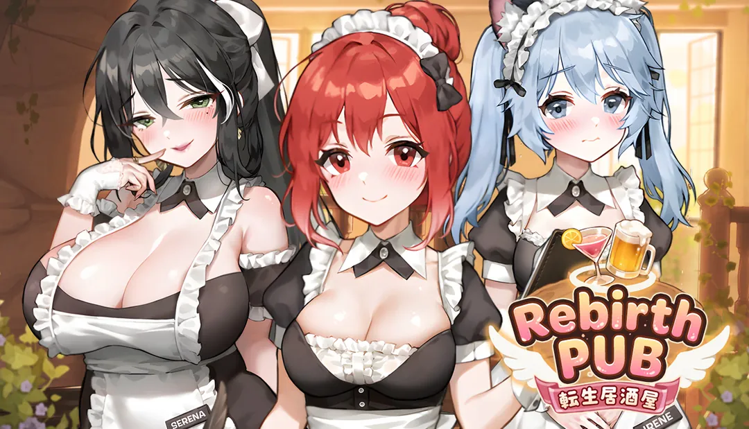 Rebirth Pub cover 1.1.0 – Ren'Py adult game by HimitsuCP free download