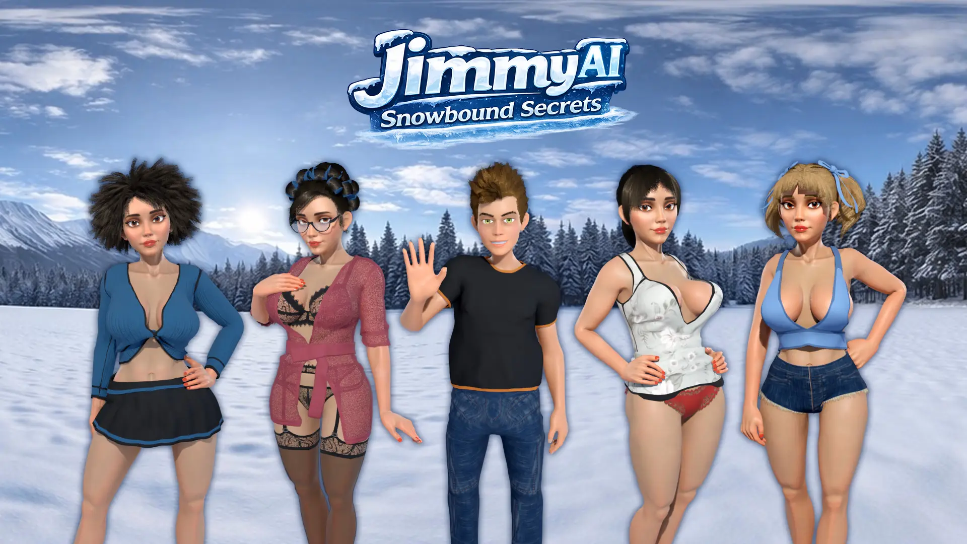 JimmyAI: Snowbound Secrets cover 0.05.5 Public - Update 6 – Ren'Py adult game by Jimmy TheDev free download