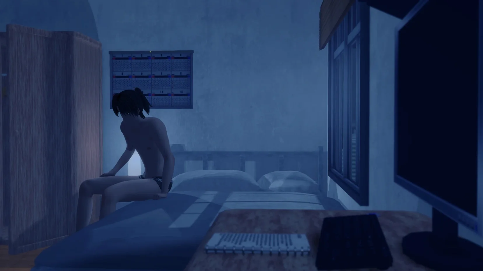 A Home Between Us gameplay screenshot 1 (Ren'Py adult game) by Kia Zhume – free download