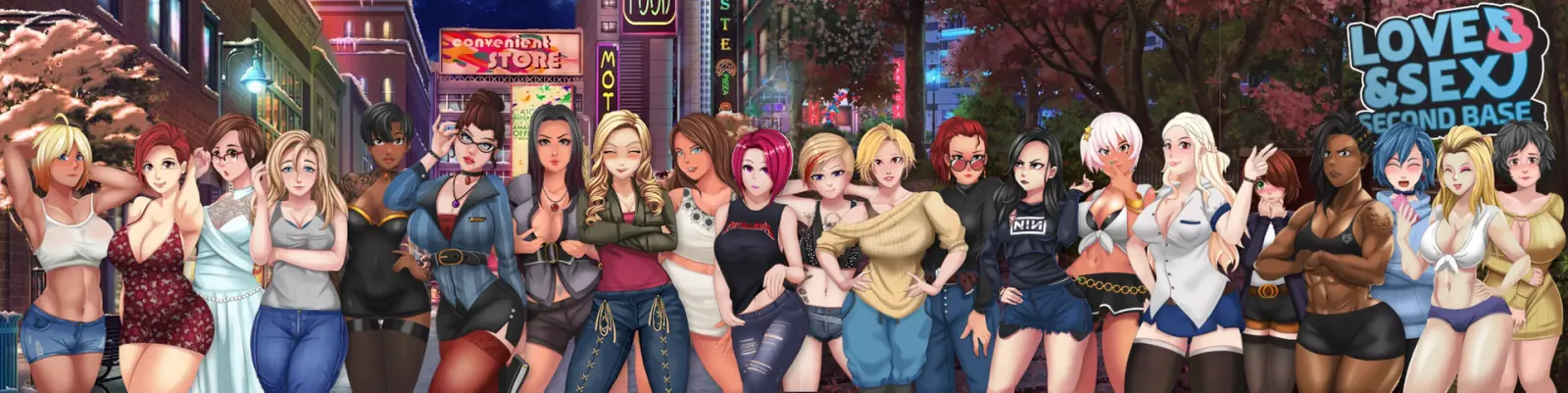 Love & Sex Second Base cover 26.7.0b – Ren'Py adult game by Andrealphus free download