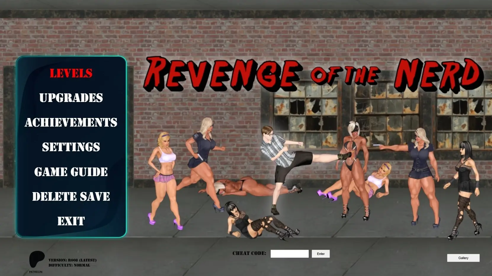 Revenge of the Nerd gameplay screenshot 2 (Others adult game) by ValKaree – free download
