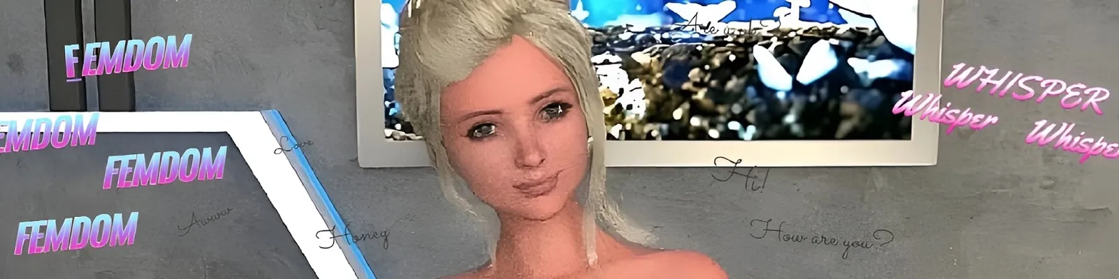 Femdom Whisper cover 0.3 – Ren'Py adult game by weakling free download
