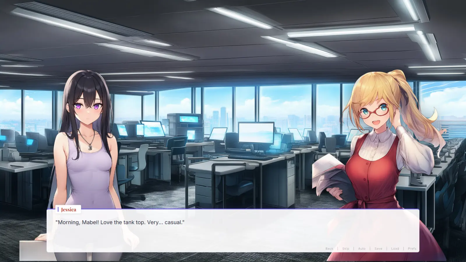 The Locket gameplay screenshot 1 (Ren'Py adult game) by Watermelon Universe – free download
