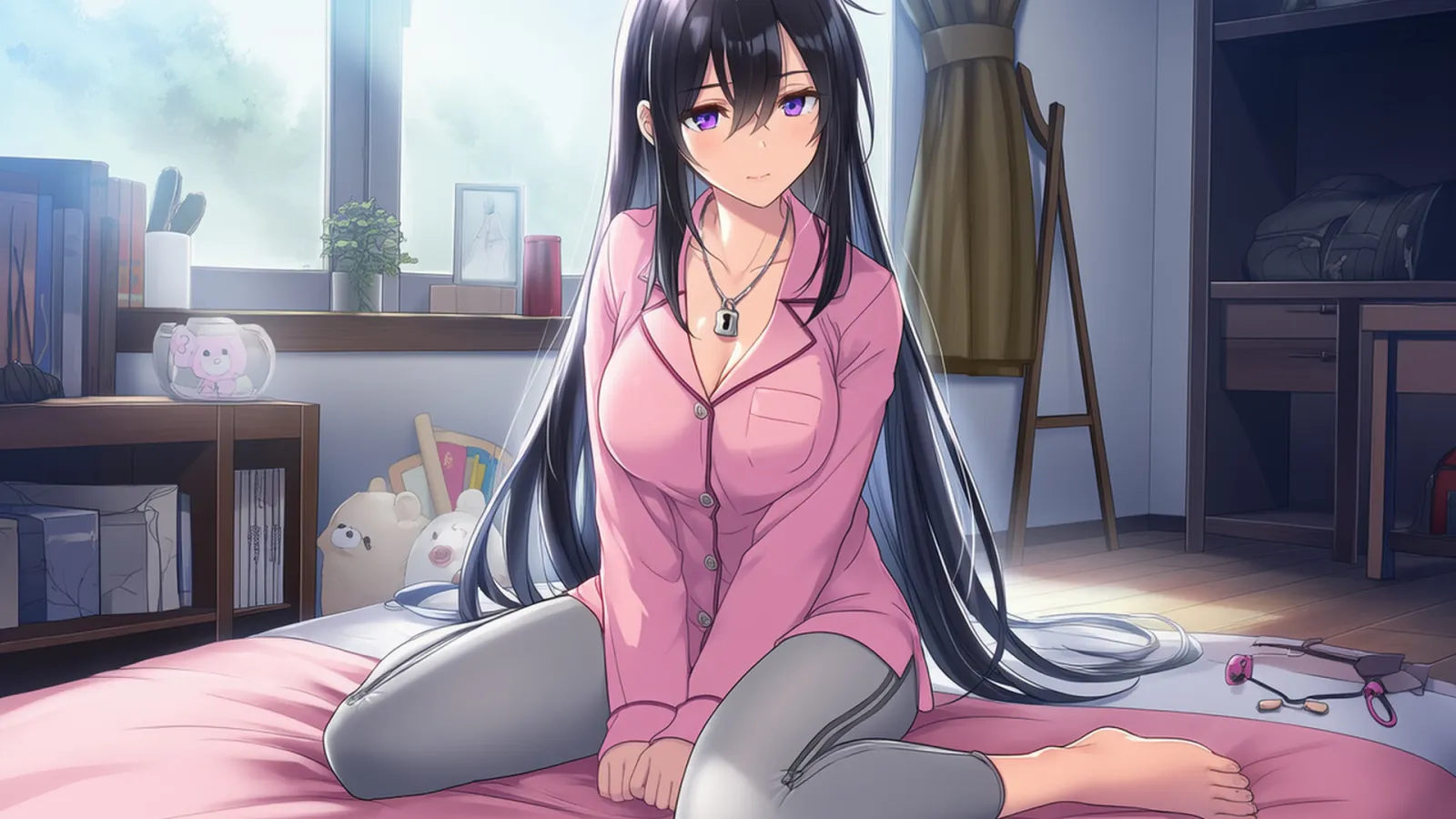 The Locket gameplay screenshot 2 (Ren'Py adult game) by Watermelon Universe – free download