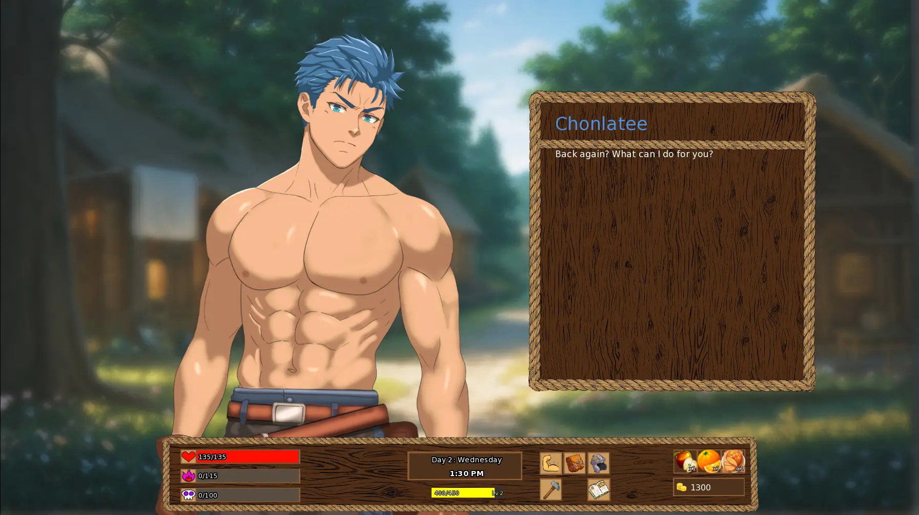 Lust Chronicle gameplay screenshot 5 (Ren'Py adult game) by Galsoma – free download