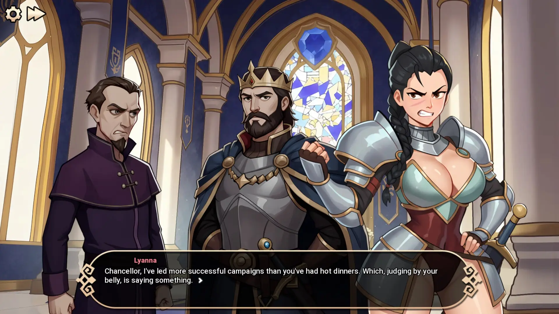 Crown of Lust gameplay screenshot 13 (Ren'Py adult game) by FapYeah – free download