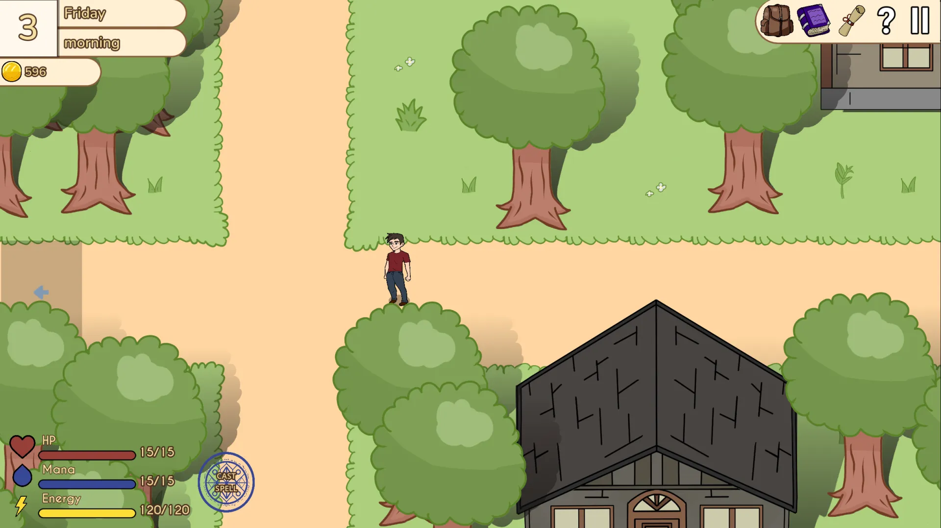 Mystic Lust gameplay screenshot 1 (Godot adult game) by Lusdraz – free download