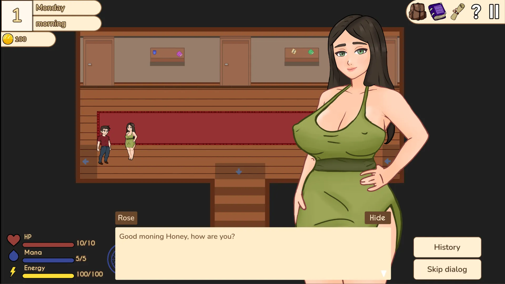 Mystic Lust gameplay screenshot 3 (Godot adult game) by Lusdraz – free download