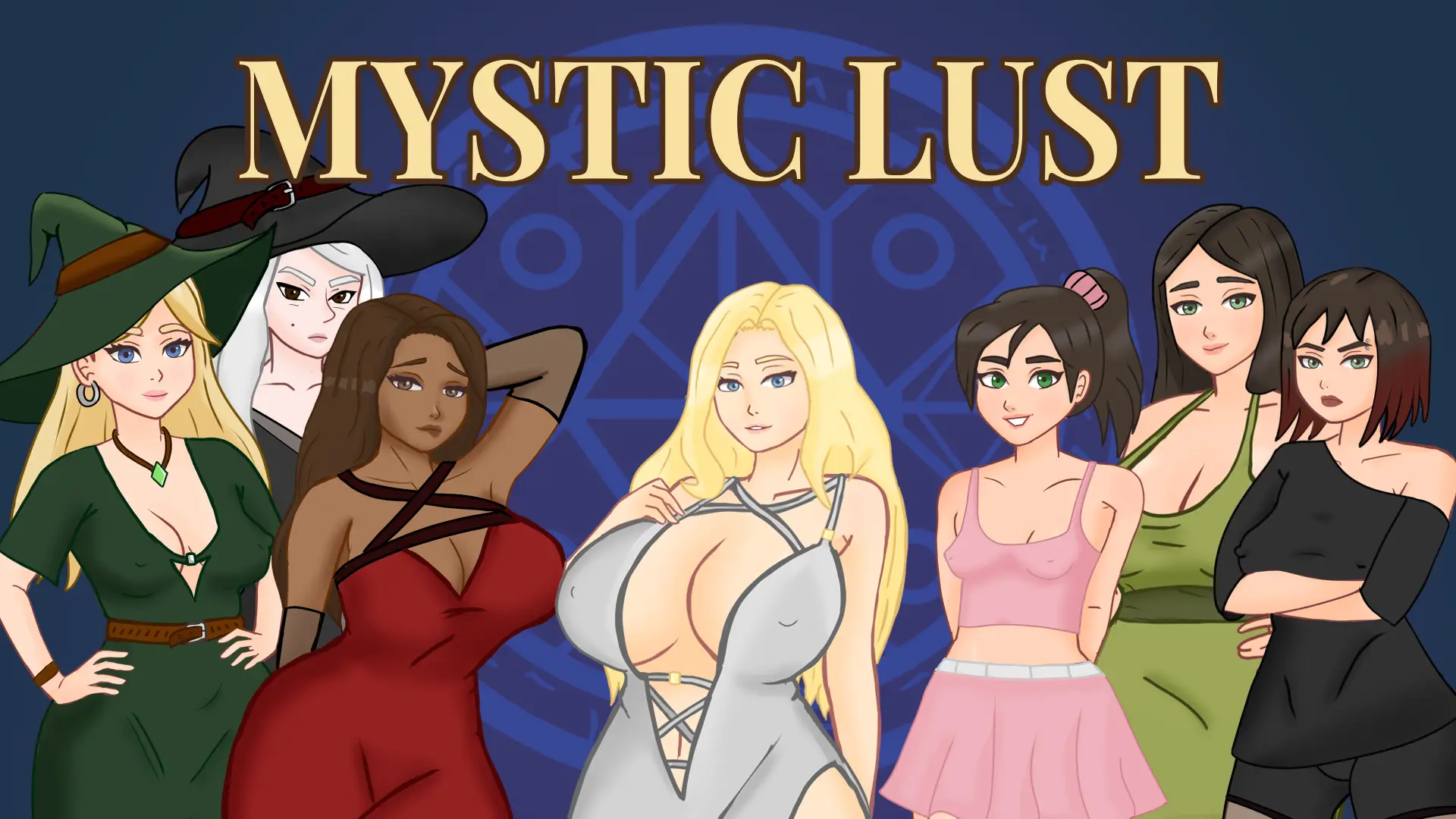 Mystic Lust cover 0.7.6 – Godot adult game by Lusdraz free download