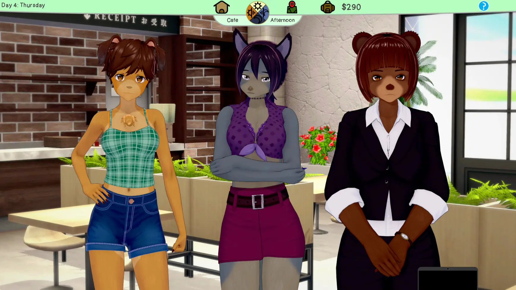 Tails on the Rocks gameplay screenshot 18 (Ren'Py adult game) by ofkeres – free download