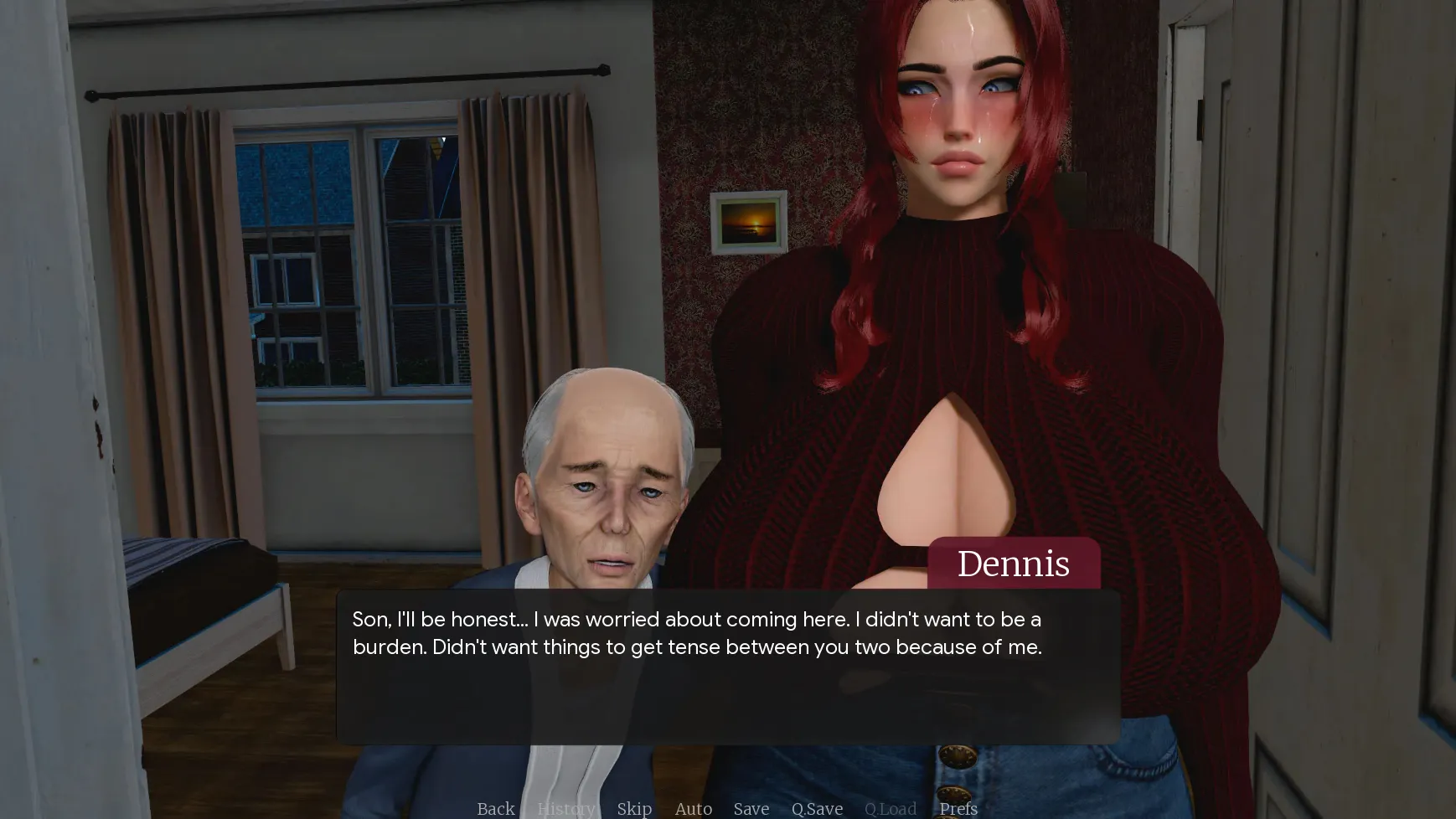 Cane and Able gameplay screenshot 8 (Ren'Py adult game) by Aleksandr 14 – free download