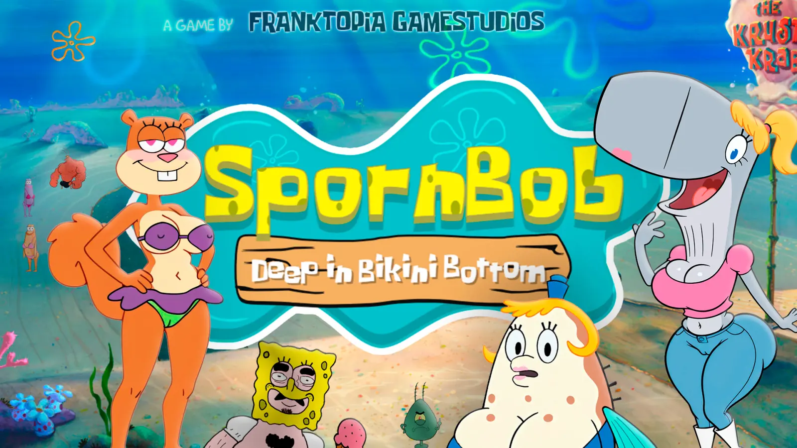 Spornbob: Deep in Bikini Bottom cover 0.0.14 Public – Ren'Py adult game by FRANKTOPIA GAMESTUDIOS free download
