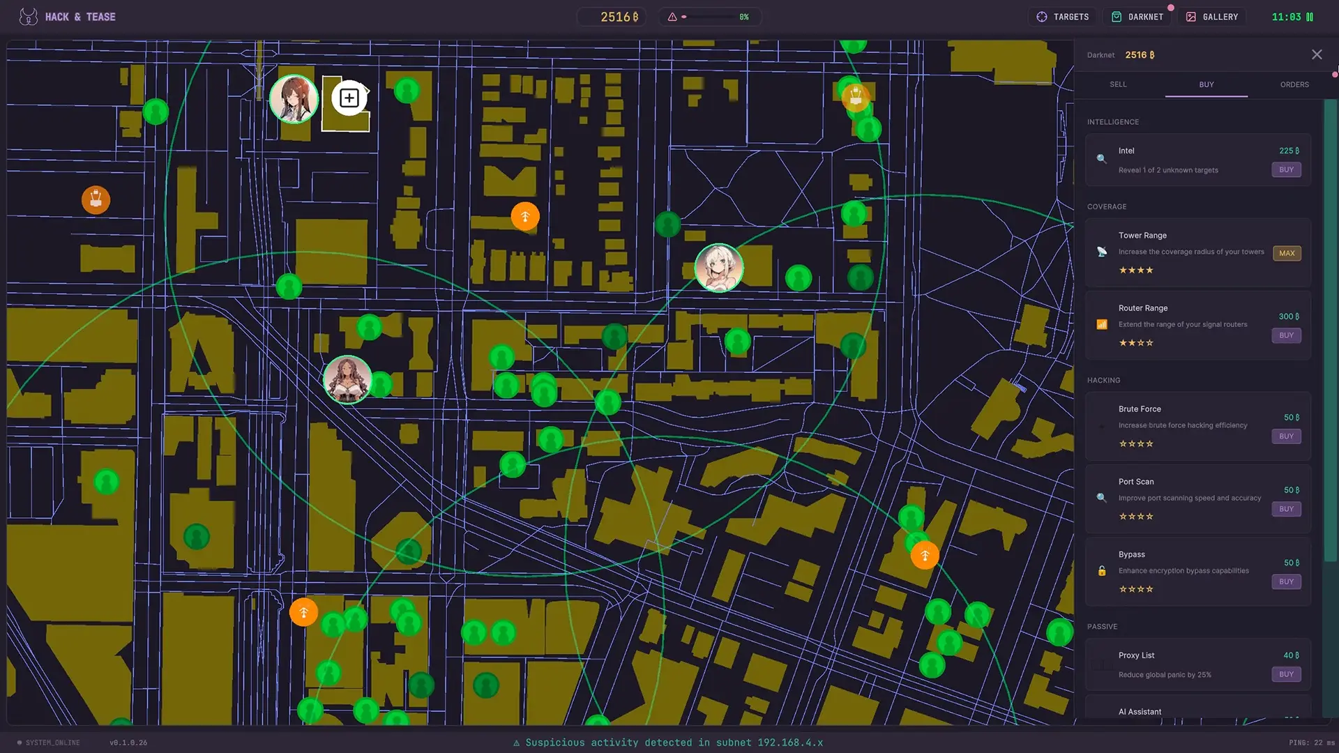 Hack & Tease gameplay screenshot 10 (Unity adult game) by Manka Games – free download
