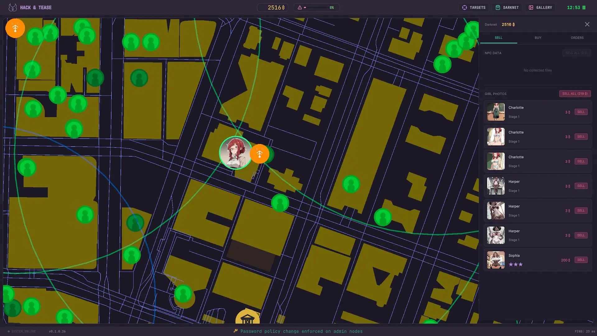 Hack & Tease gameplay screenshot 11 (Unity adult game) by Manka Games – free download