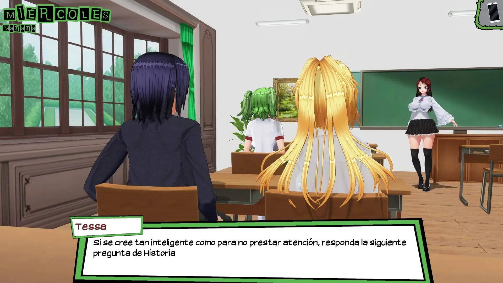 Lustful Harem in Heaven gameplay screenshot 13 (Ren'Py adult game) by Sedhaild – free download
