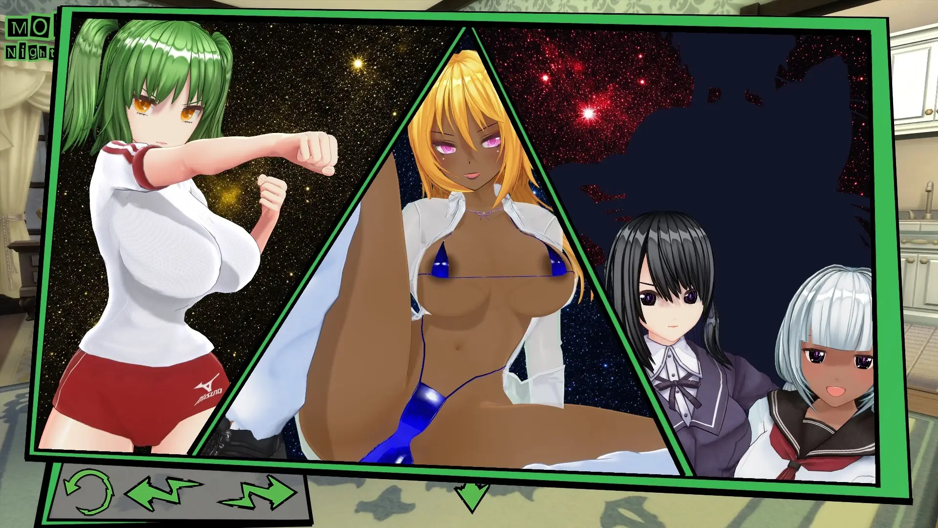 Lustful Harem in Heaven gameplay screenshot 19 (Ren'Py adult game) by Sedhaild – free download