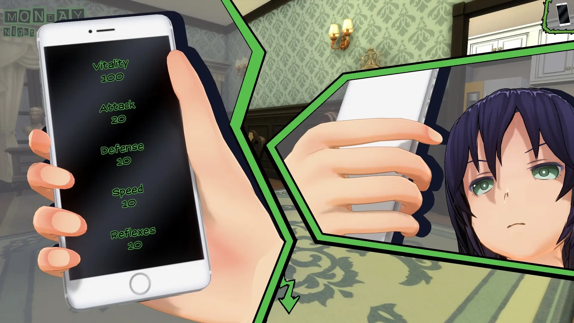 Lustful Harem in Heaven gameplay screenshot 17 (Ren'Py adult game) by Sedhaild – free download